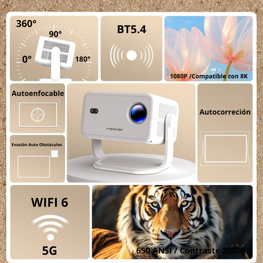 Proyector Magcubic Native 1080P